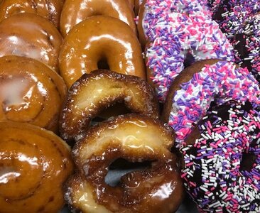 Assorted Freshly Baked Donuts