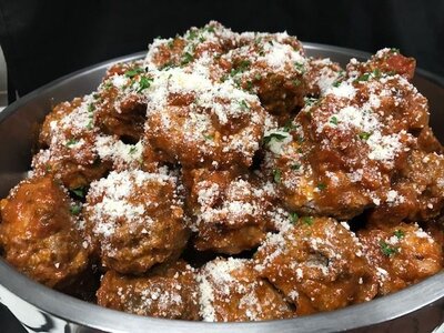 Italian Meatballs with sauce