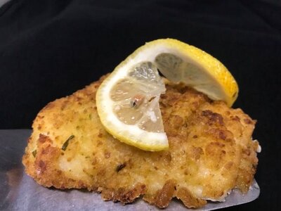 Potato Encrusted Cod Fillets