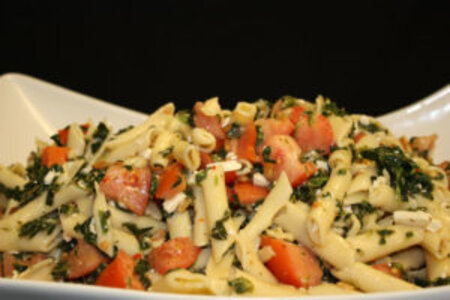 Spinach & Penne Pasta Salad